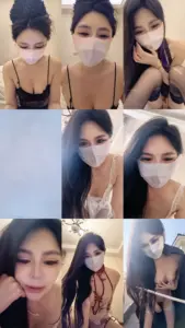 【水水】神似关之琳 楼顶脱光扣屄 好刺激 ！