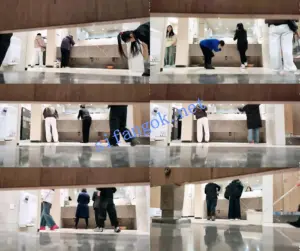 灬极品御姐！【户外厕拍】大型商超公厕 多位尿滋拉屎 刺激
